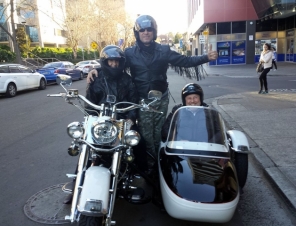 Motorcycle Side car tour Sydney Australia for Cruise Ship Shore Excursions 4